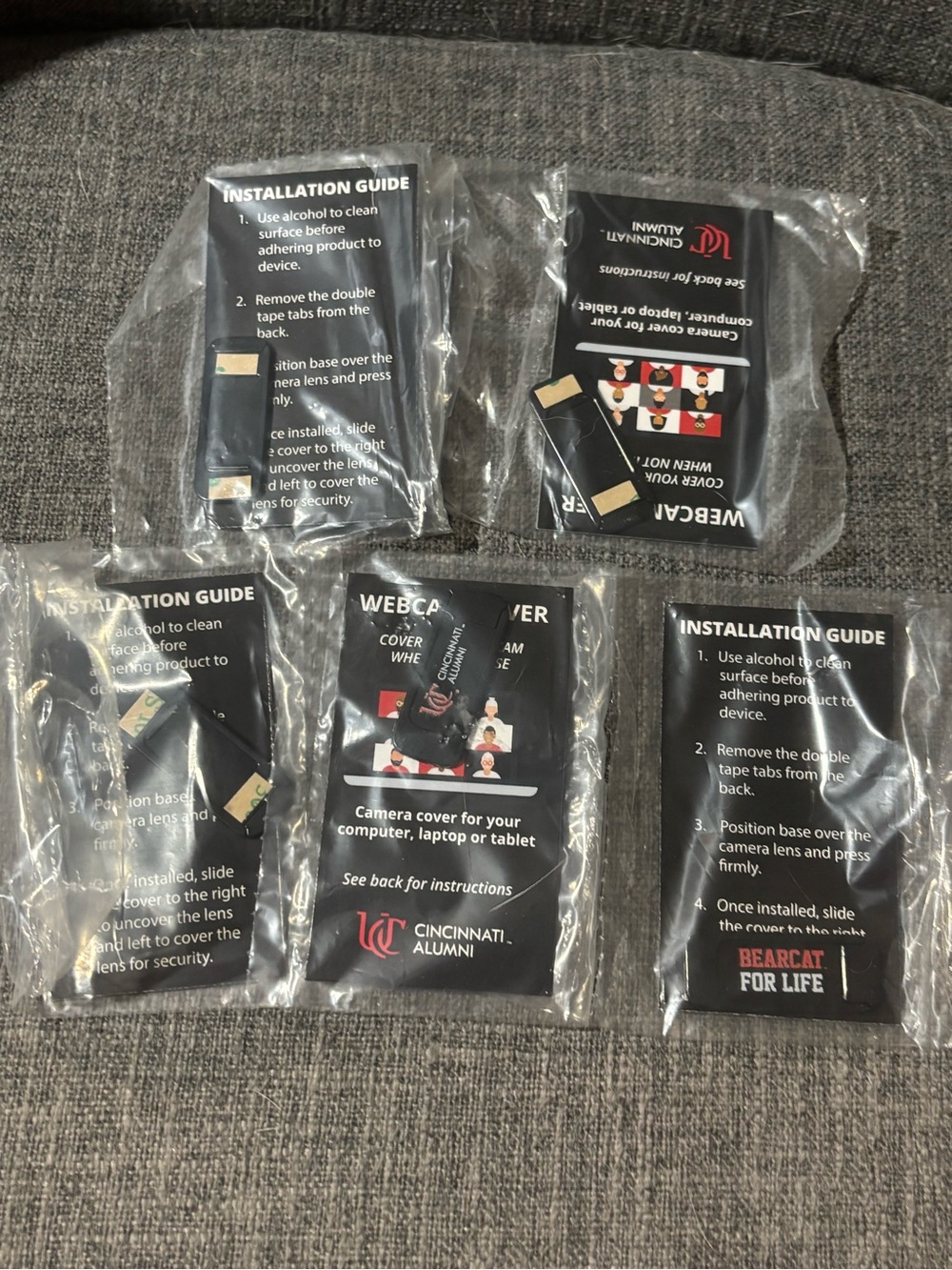 5 Web Cam Covers University of Cincinnati Alumni New